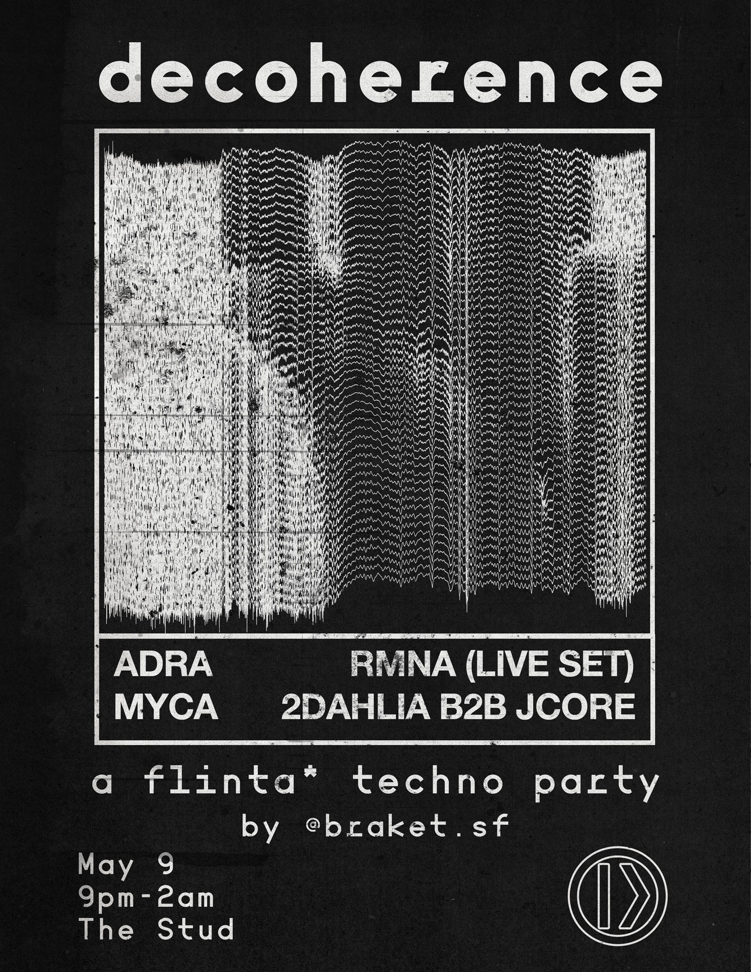 Decoherence May 9 Flyer